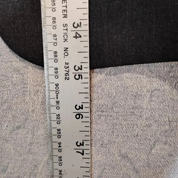 Ralph Lauren CHAPS Pure New Wool Gray Sport Coat Blazer Size 46 - Picture 13 of 13